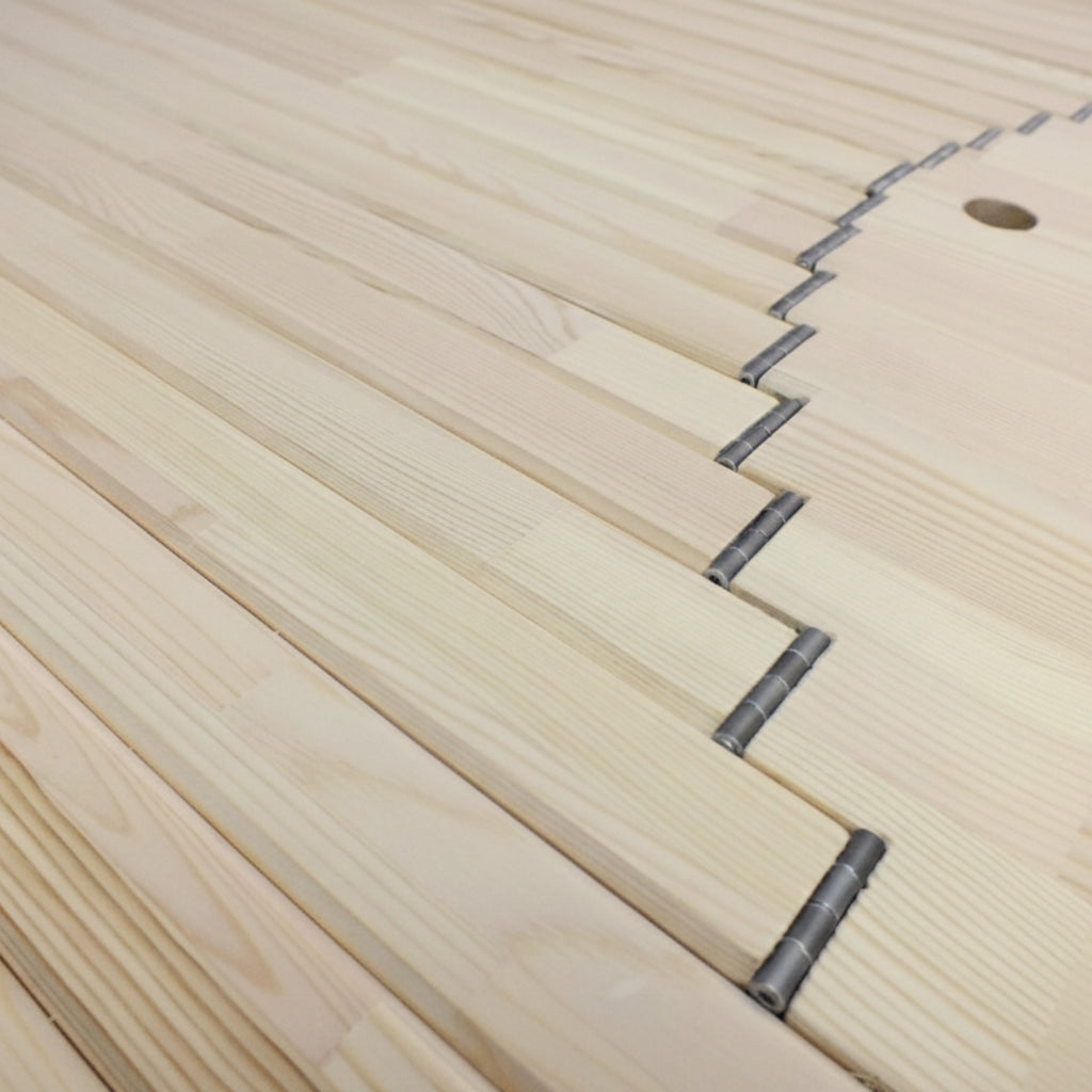 Oil Green Parametric Flow Wall Desk – Folding Wall Mounted Desk